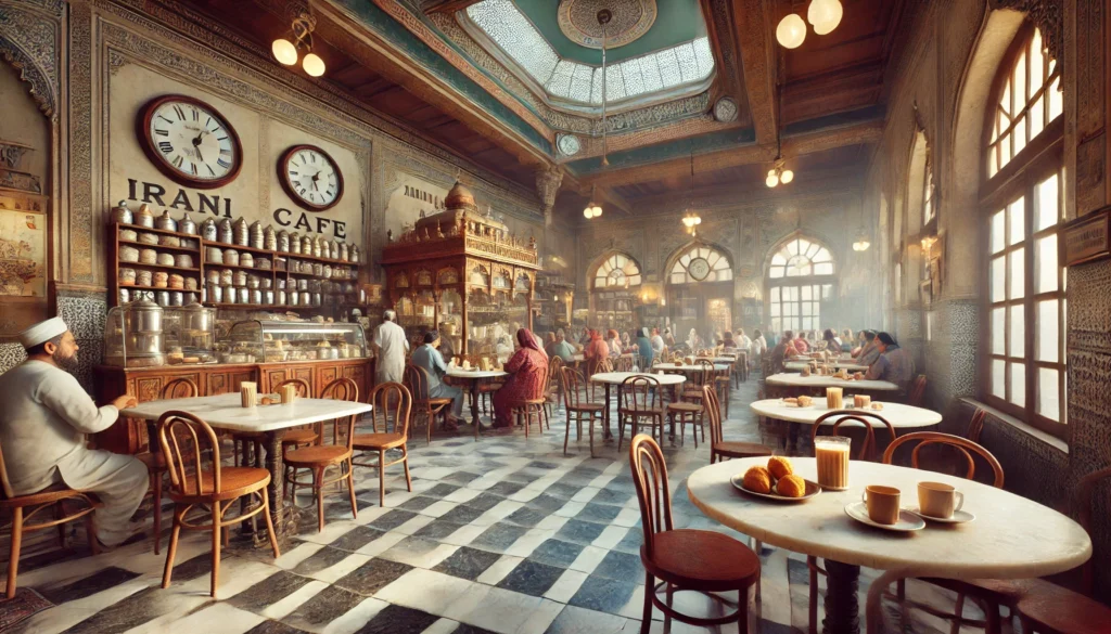 iconic Irani café in Hyderabad